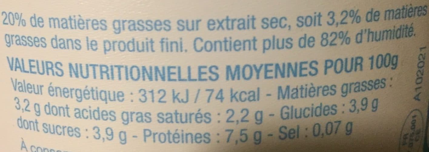 Laiterie Les Fayes Le fromage blanc des limousins packshot