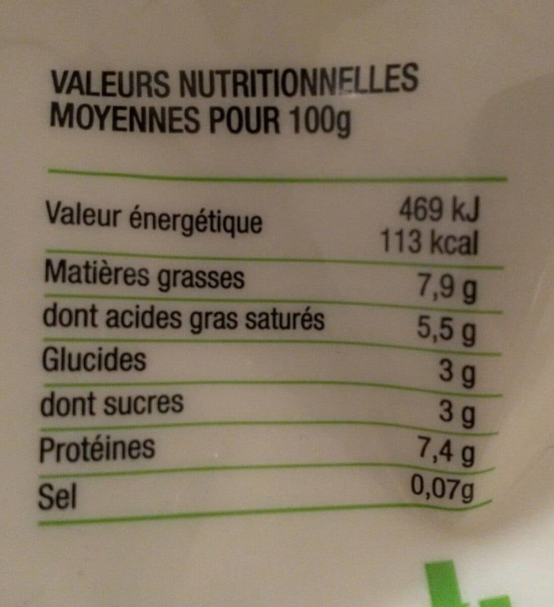Laiterie Des Fayes Le fromage blanc des limousins packshot