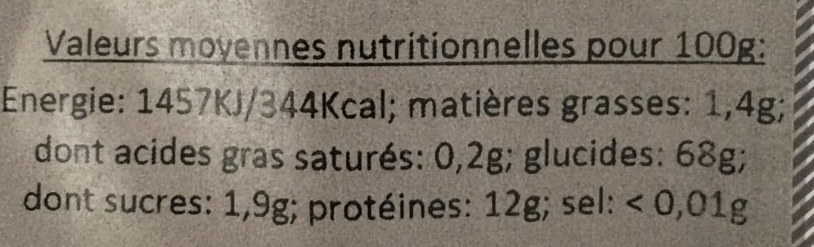 Open Food Facts Farine Meulble Bio T110 packshot