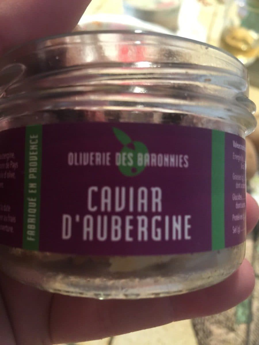 Open Food Facts Caviar d'aubergine packshot