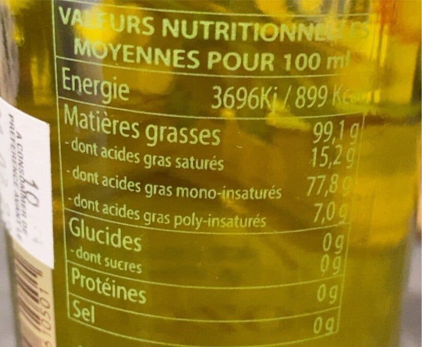 Open Food Facts Huile d'olive extra vierge Nyons AIP packshot