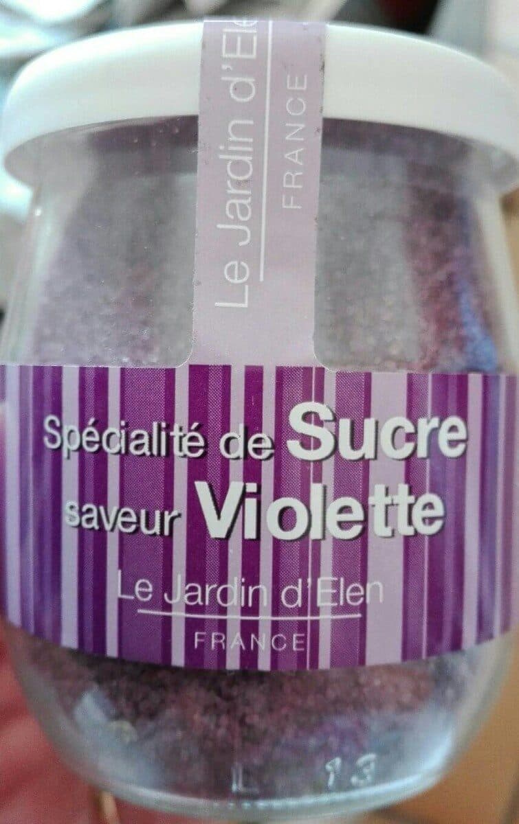 Open Food Facts Spécialité de sucre saveur violette packshot