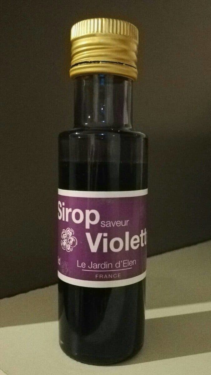 Open Food Facts Sirop saveur Violette packshot