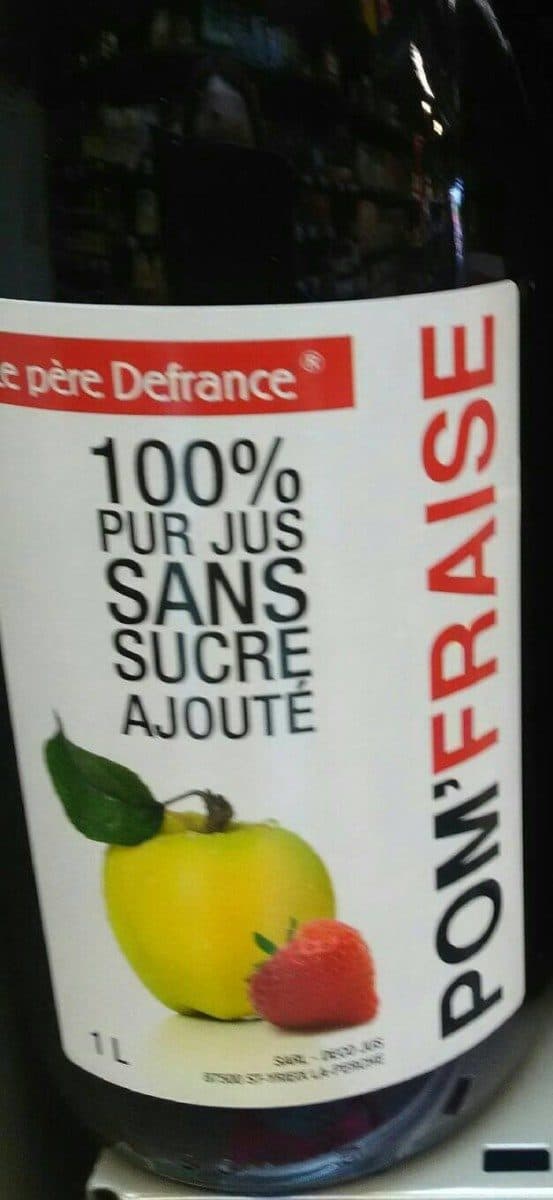 Open Food Facts Pom'fraise packshot