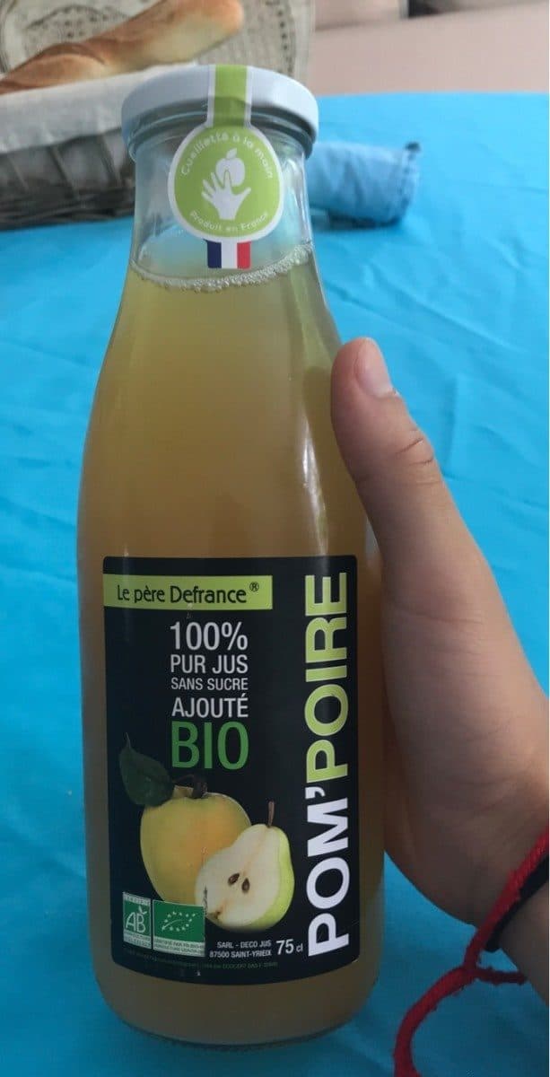 Open Food Facts Pom'poire packshot