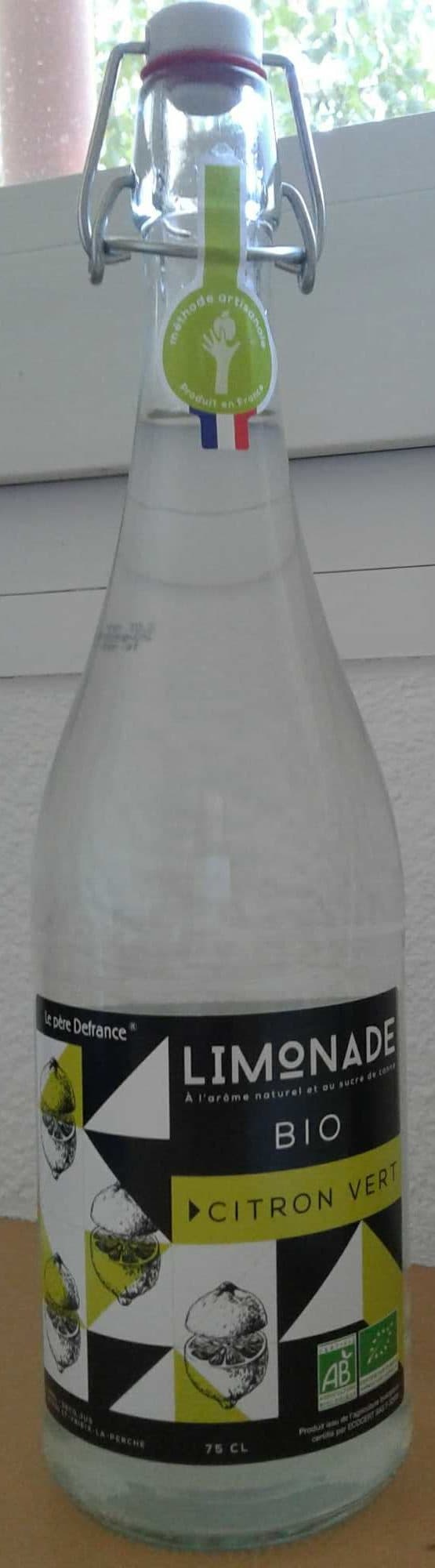 Le Père Defrance Limonade Artisanale Citron Vert packshot