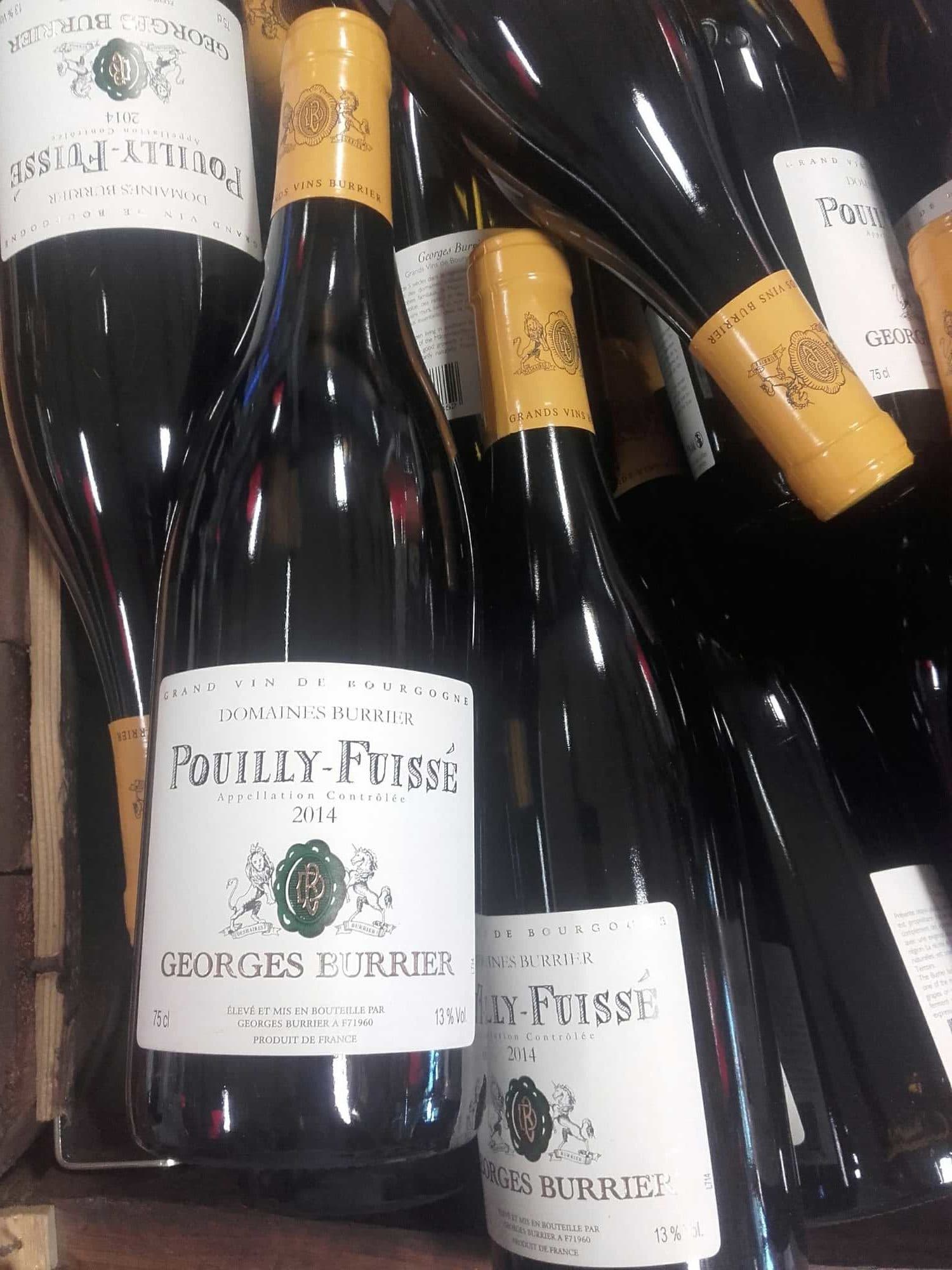 Georges Burrier Pouilly Fuissé 2014 packshot