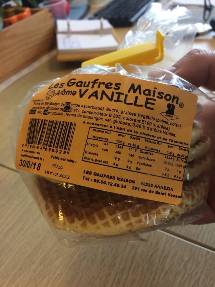 Les Gaufres Maison Gaufre Maison packshot