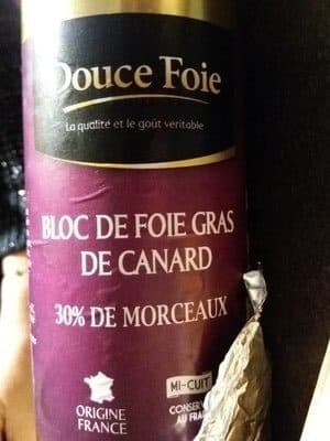Douce Foie Bloc de foi gras packshot