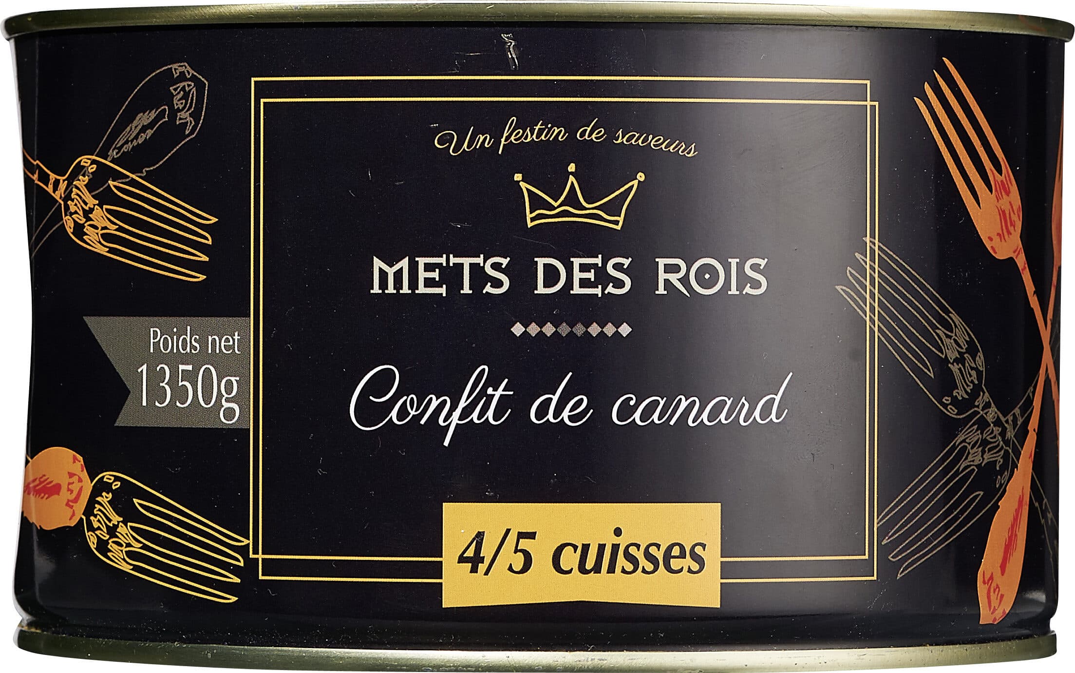 Mets des Rois Confit de canard packshot