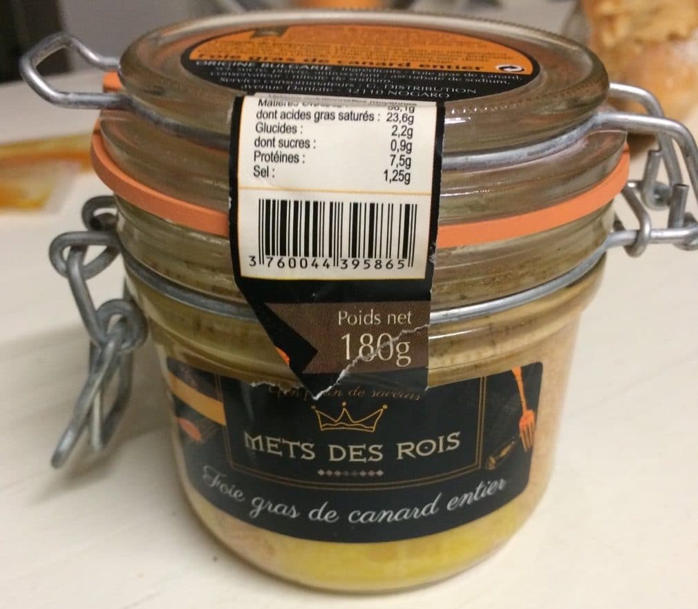 Mets Des Rois Foie gras de canard entier packshot