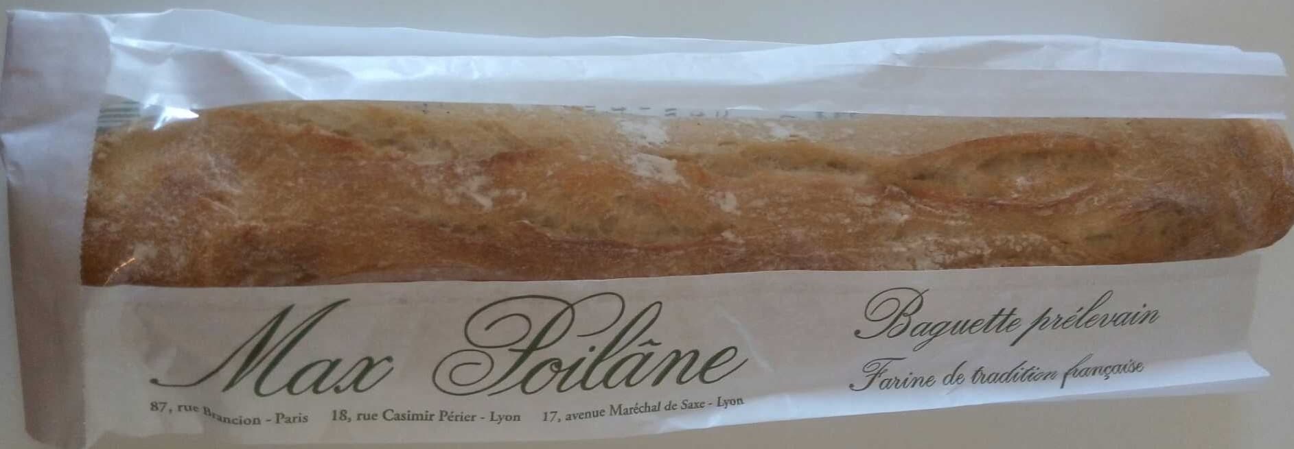 Max Poilâne Baguette prélevain packshot