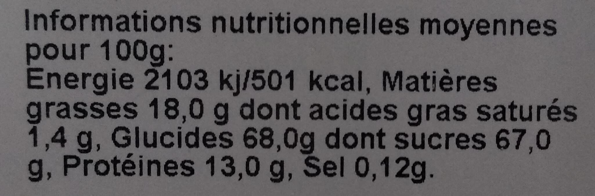 Open Food Facts Macaron à la verveine Velay packshot