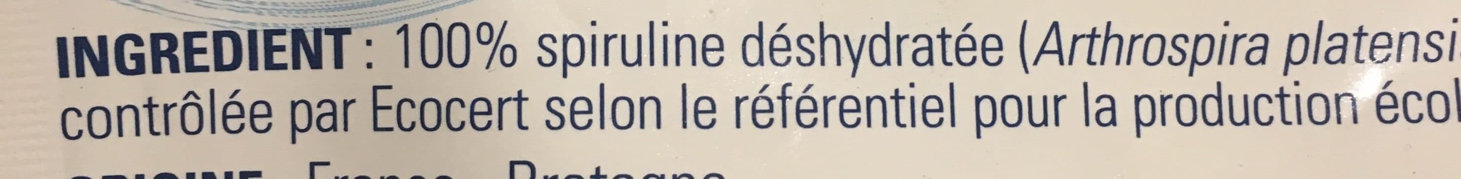 Algo'nergy Spiruline Française En Paillettes - 100 G - Algo'nergy packshot
