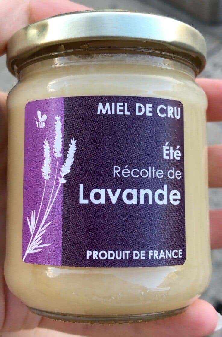 Open Food Facts Miel de cru Ete recolte de lavande packshot