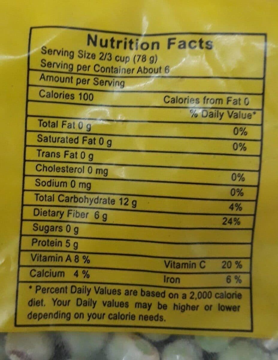 Columbus Pois d'angole packshot
