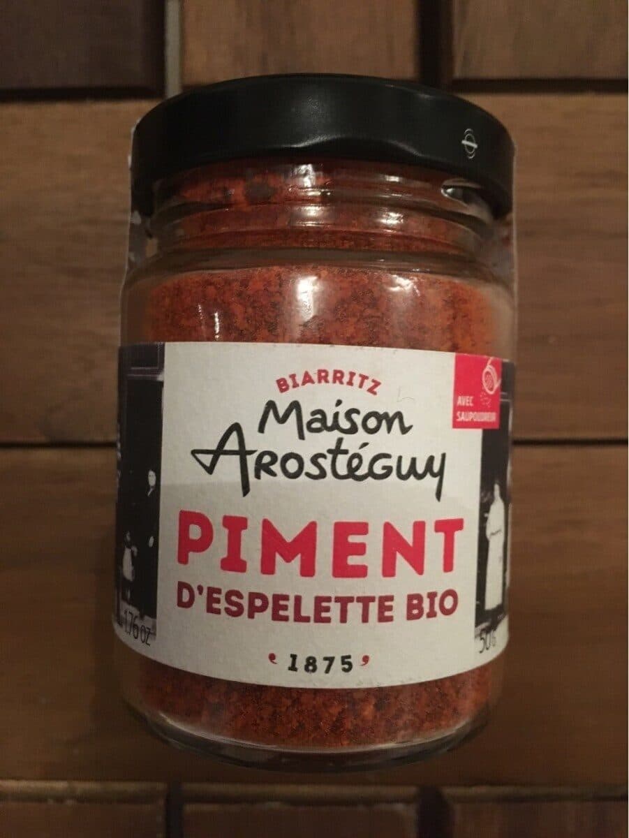 Maison Arostéguy Poudre De Piment D'espelette Bio packshot