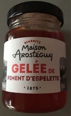 Maison Arostéguy Gelee de piment d'espelette packshot