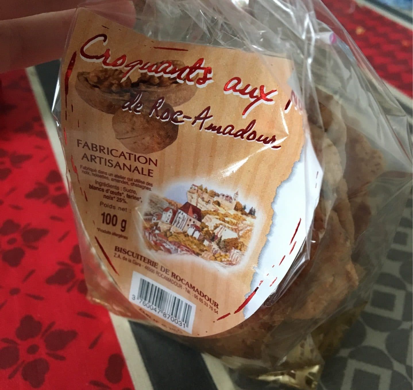Biscuitrie De Rocamadour Croquants aux noix de Roc-Amadour packshot
