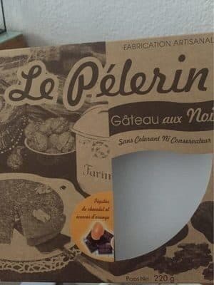 Le Pélerin Gateau au noix packshot