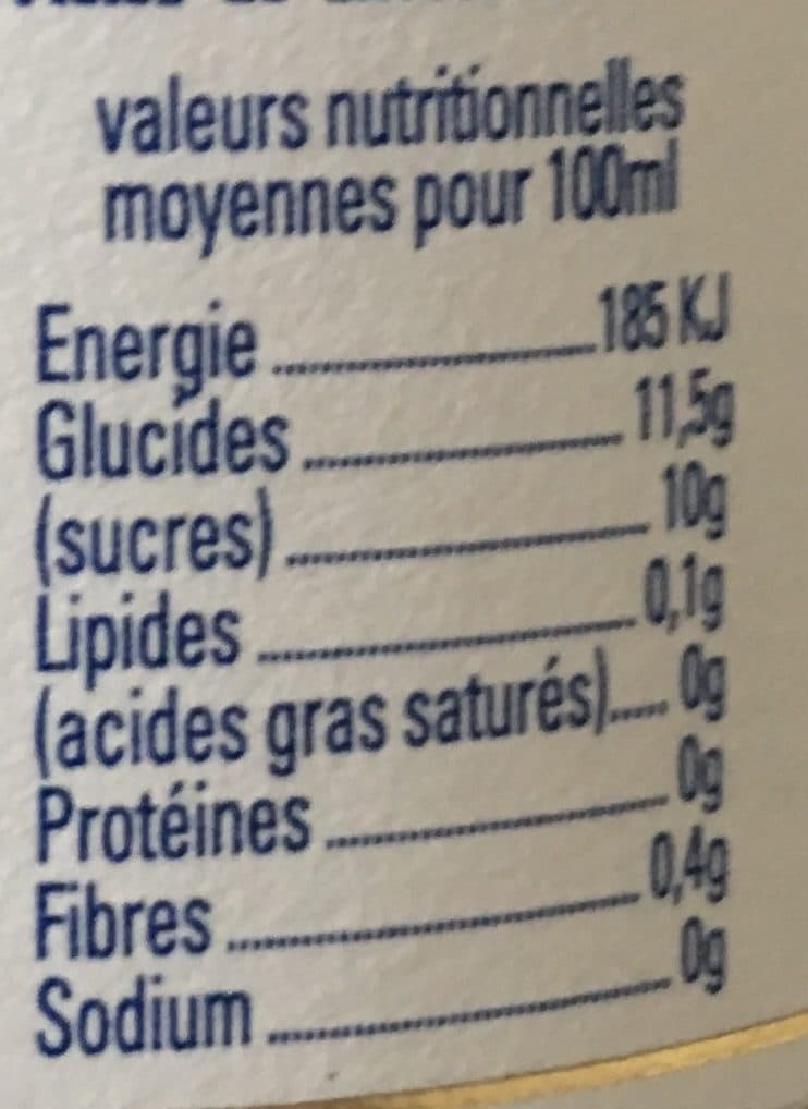 Le Coq Toqué Pomme filtré packshot