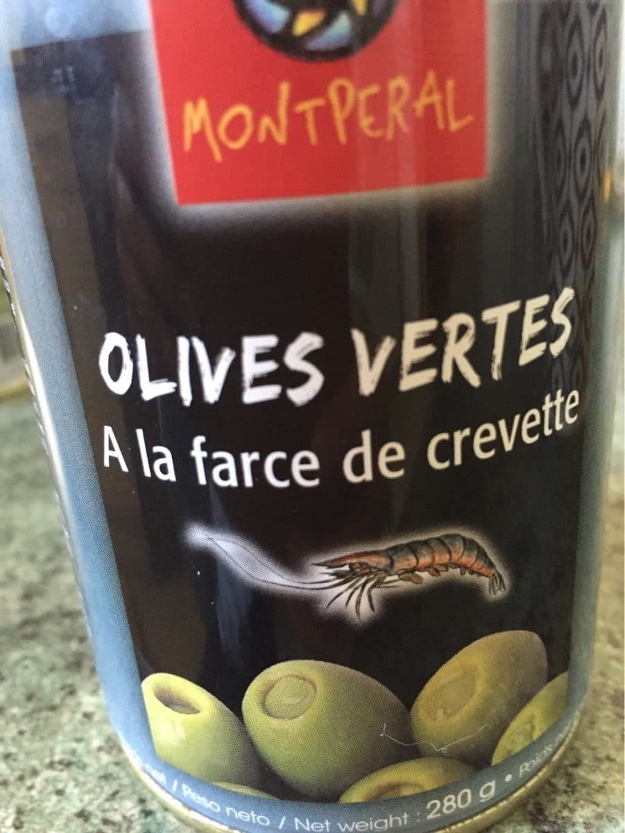 Montperal Olives vertes packshot