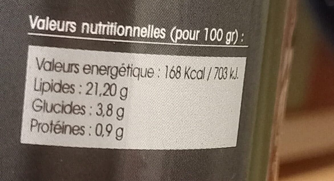 Montperal Olive noires entières packshot