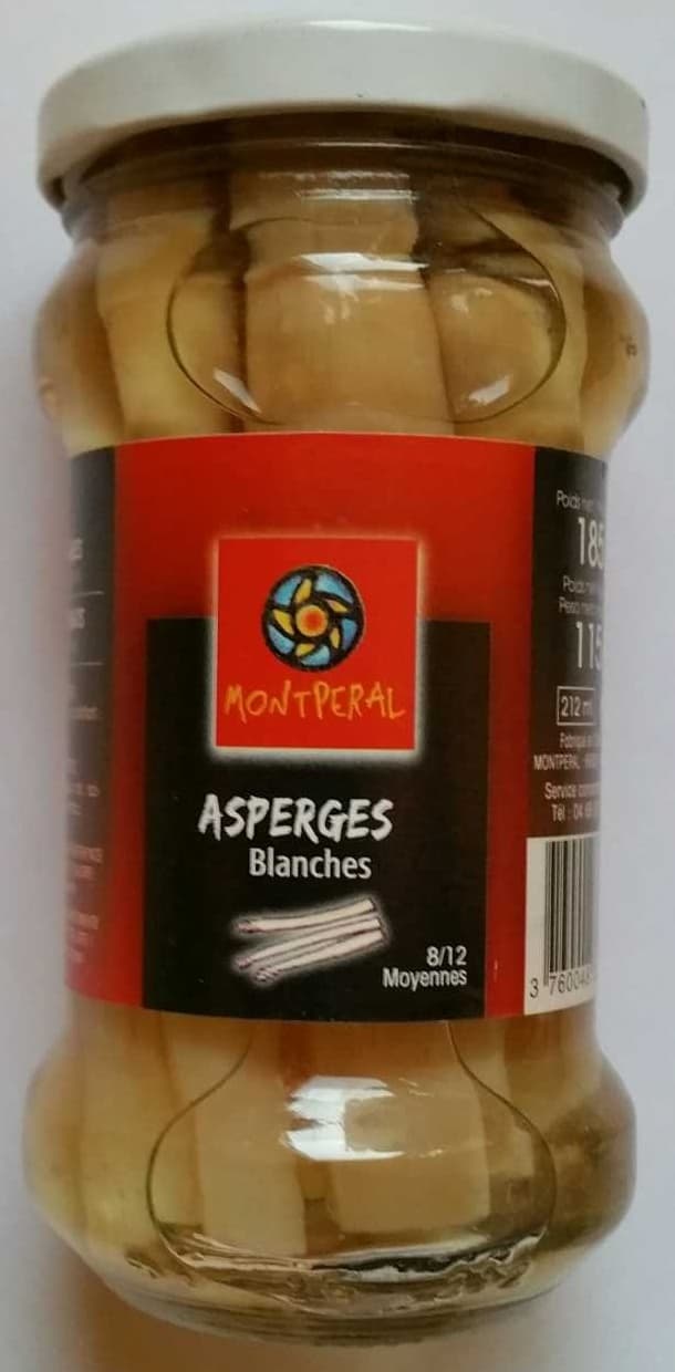Montperal Asperges Blanches packshot