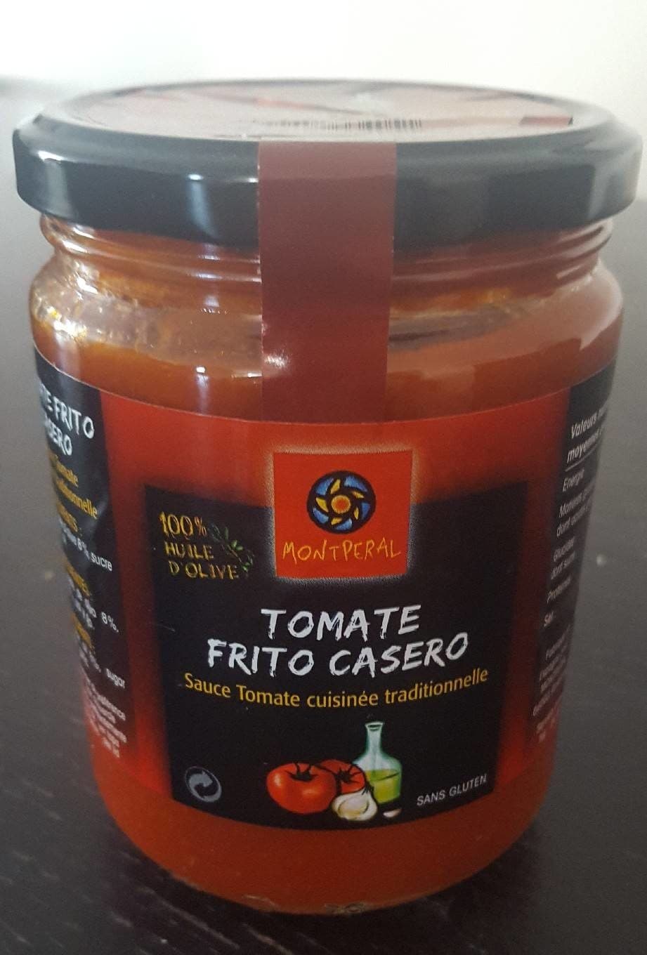 Montperal Tomate Frito Casero packshot