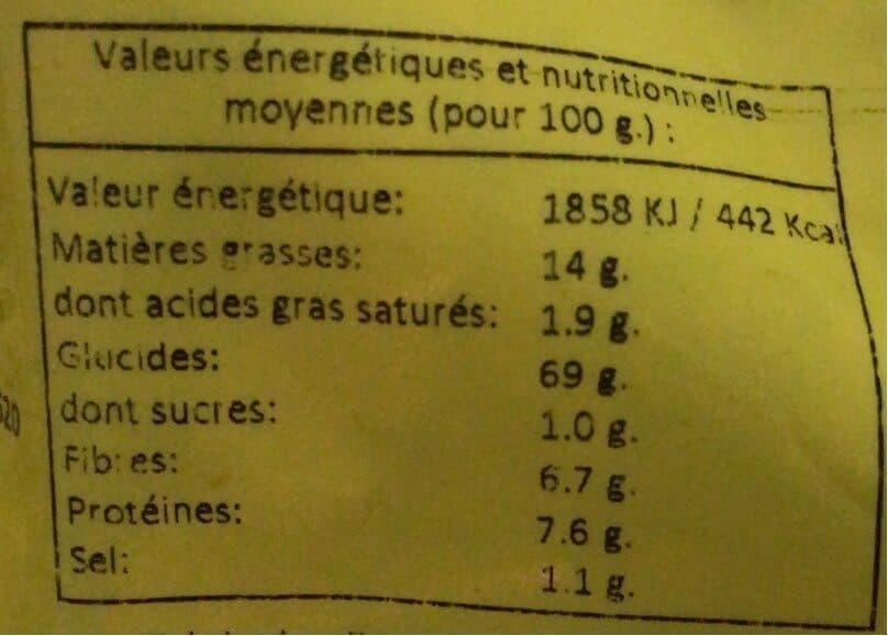 Open Food Facts Maïs Grillé packshot