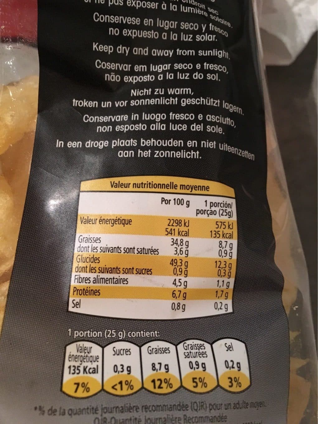 Artesanas Chips packshot