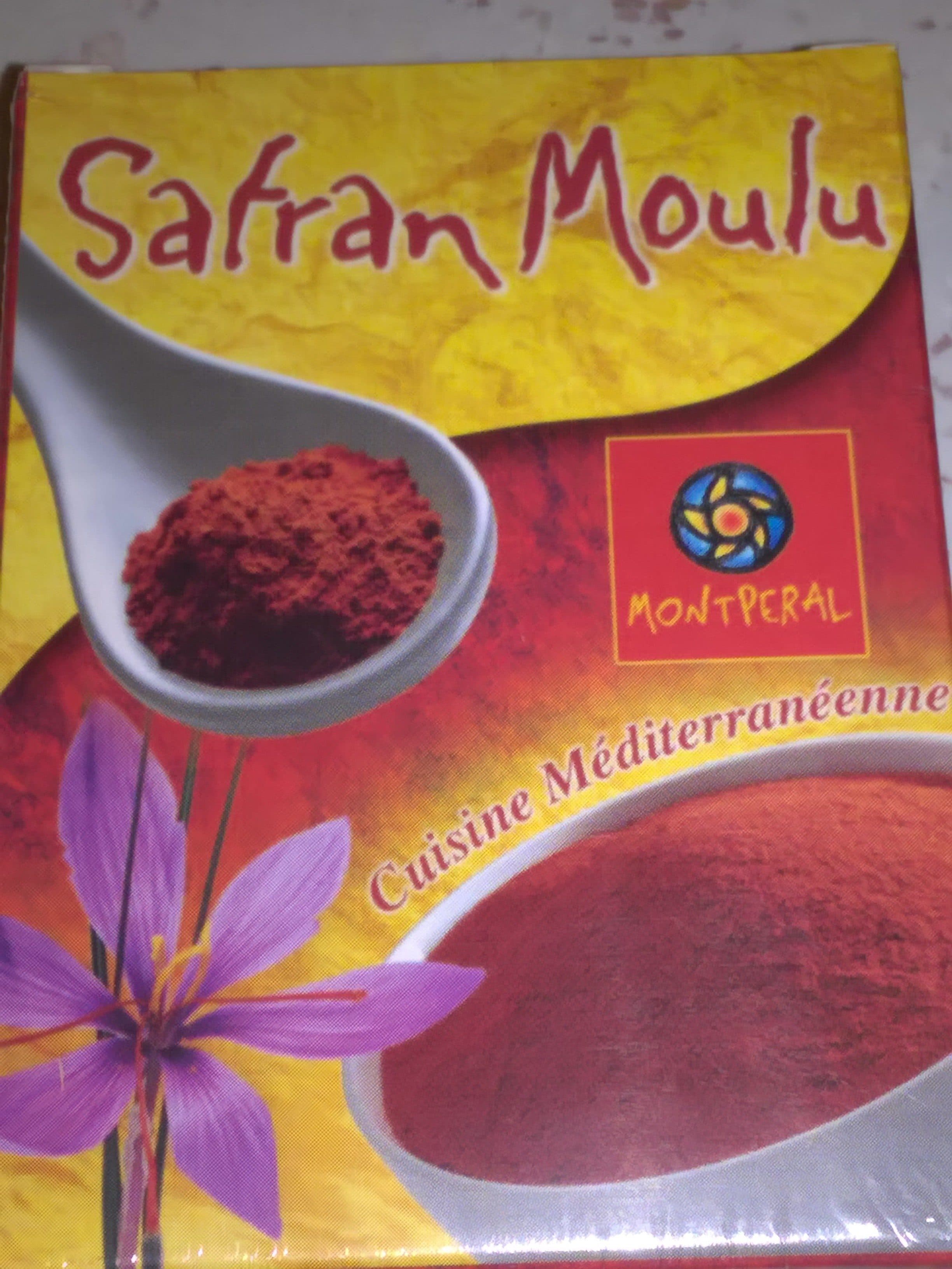 Montperal Safran moulu packshot