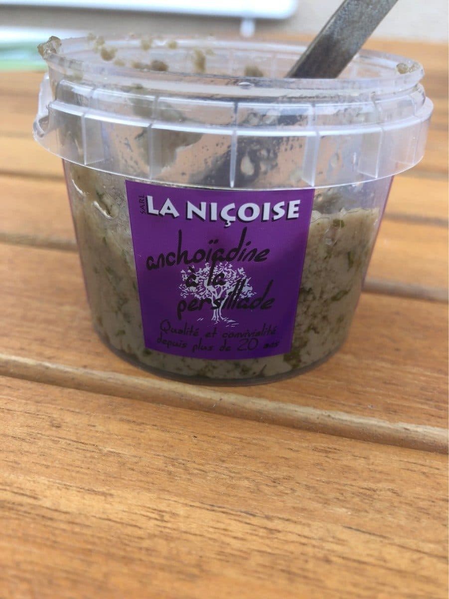 Open Food Facts Anchoïadine la persillade, 100g packshot