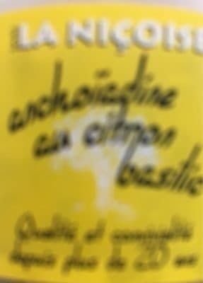 La Niçoise Anchoiade citron basilic packshot