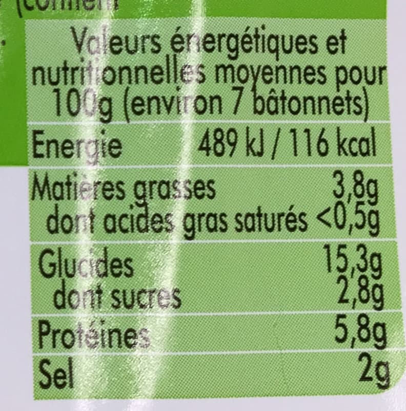 CS France Bâtonnets saveur Crabe packshot