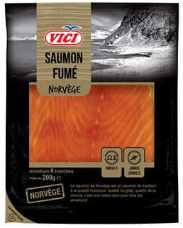 Viči Saumon Fumé Norvège packshot