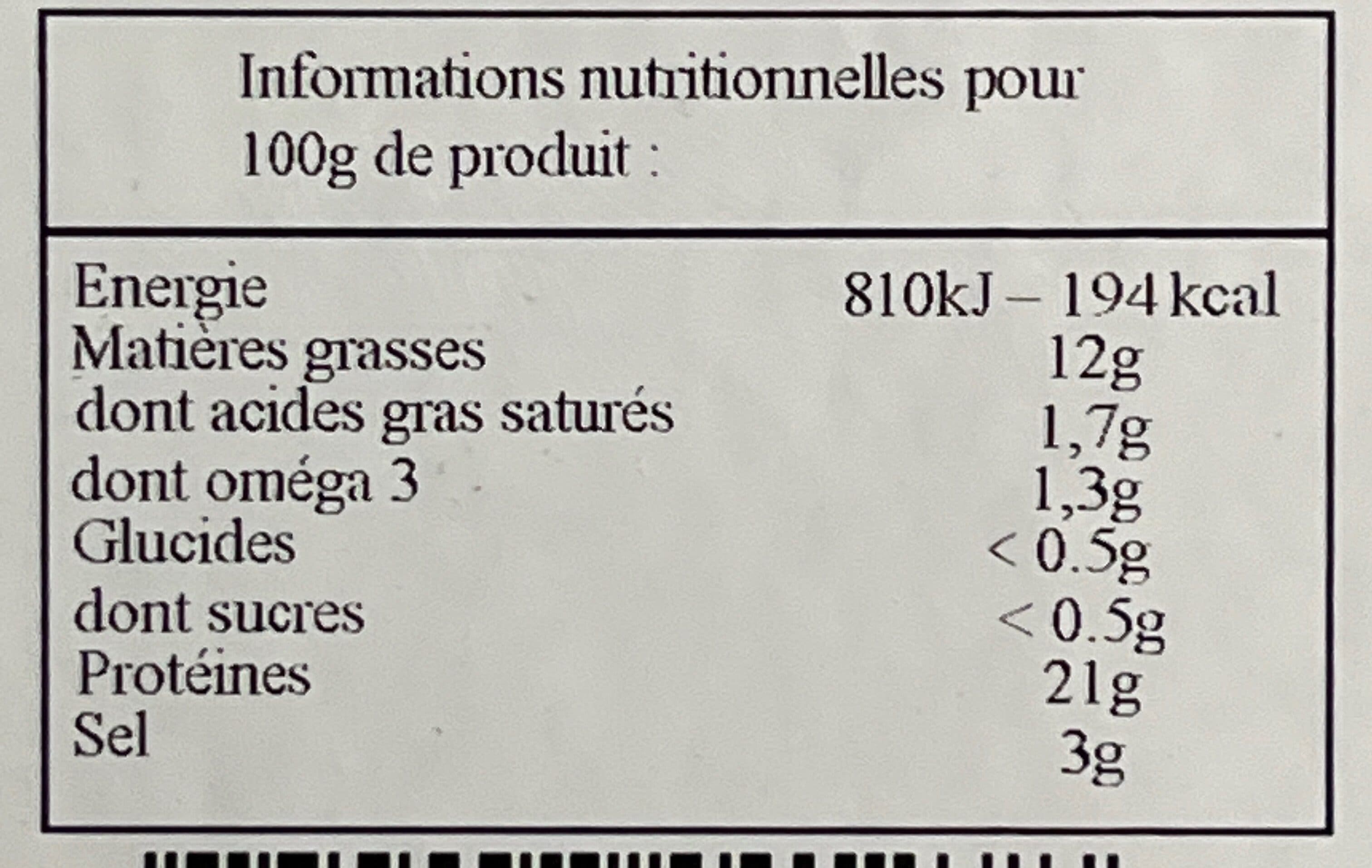 Viči Saumon Fumé Norvège packshot