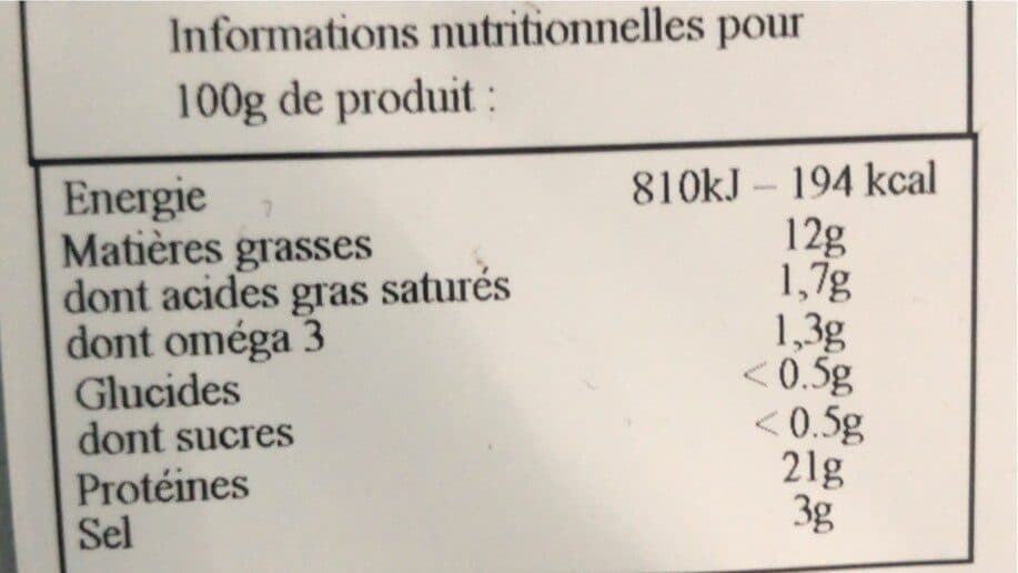 Viči Saumon Atlantique Fumé packshot