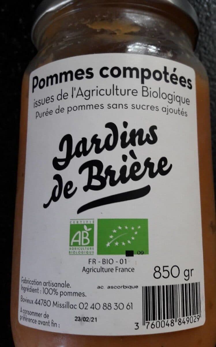 Open Food Facts Pommes compotées packshot