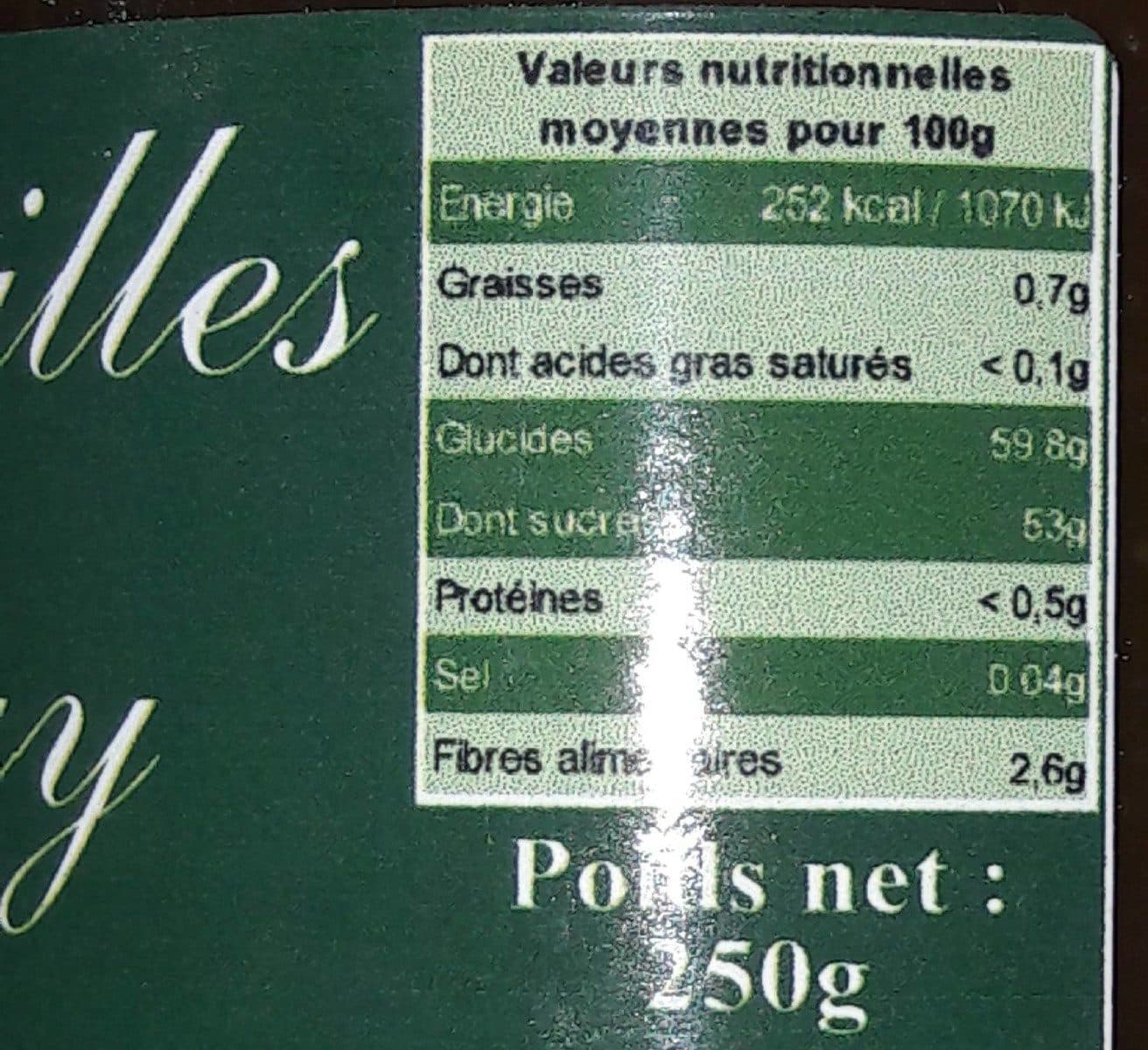 Open Food Facts Confit de lentilles vertes du puy packshot