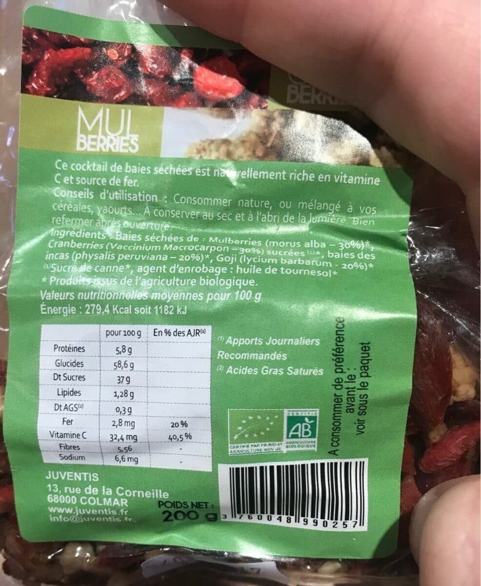 Juventis Cocktail super fruit packshot