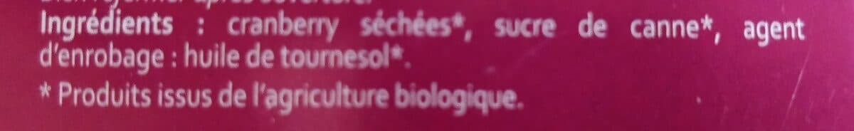 Juventis CRANBERRIES packshot