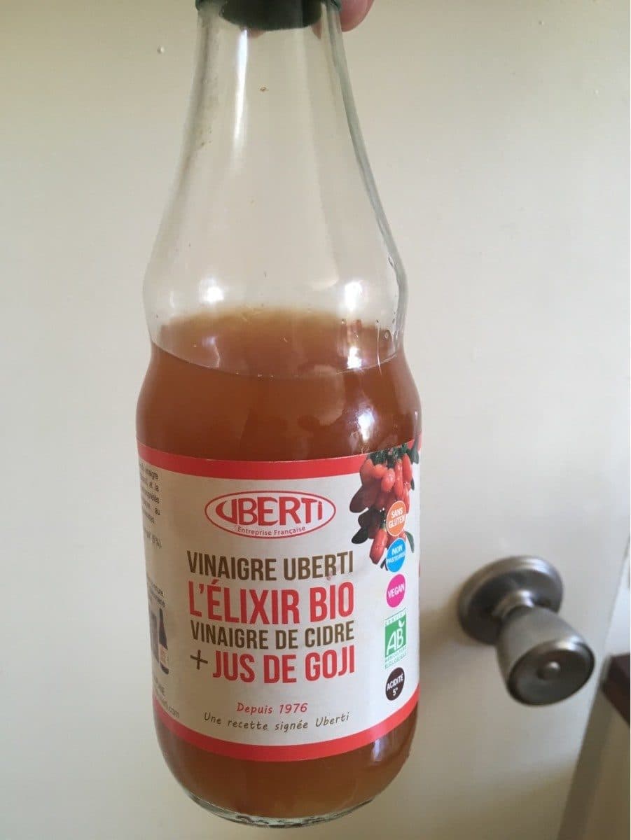 Uberti Vinaigre De Cidre Au Goji packshot