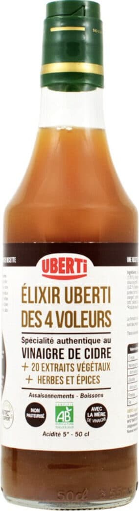 Uberti Vinaigre de cidre - Elixir des 4 voleurs packshot