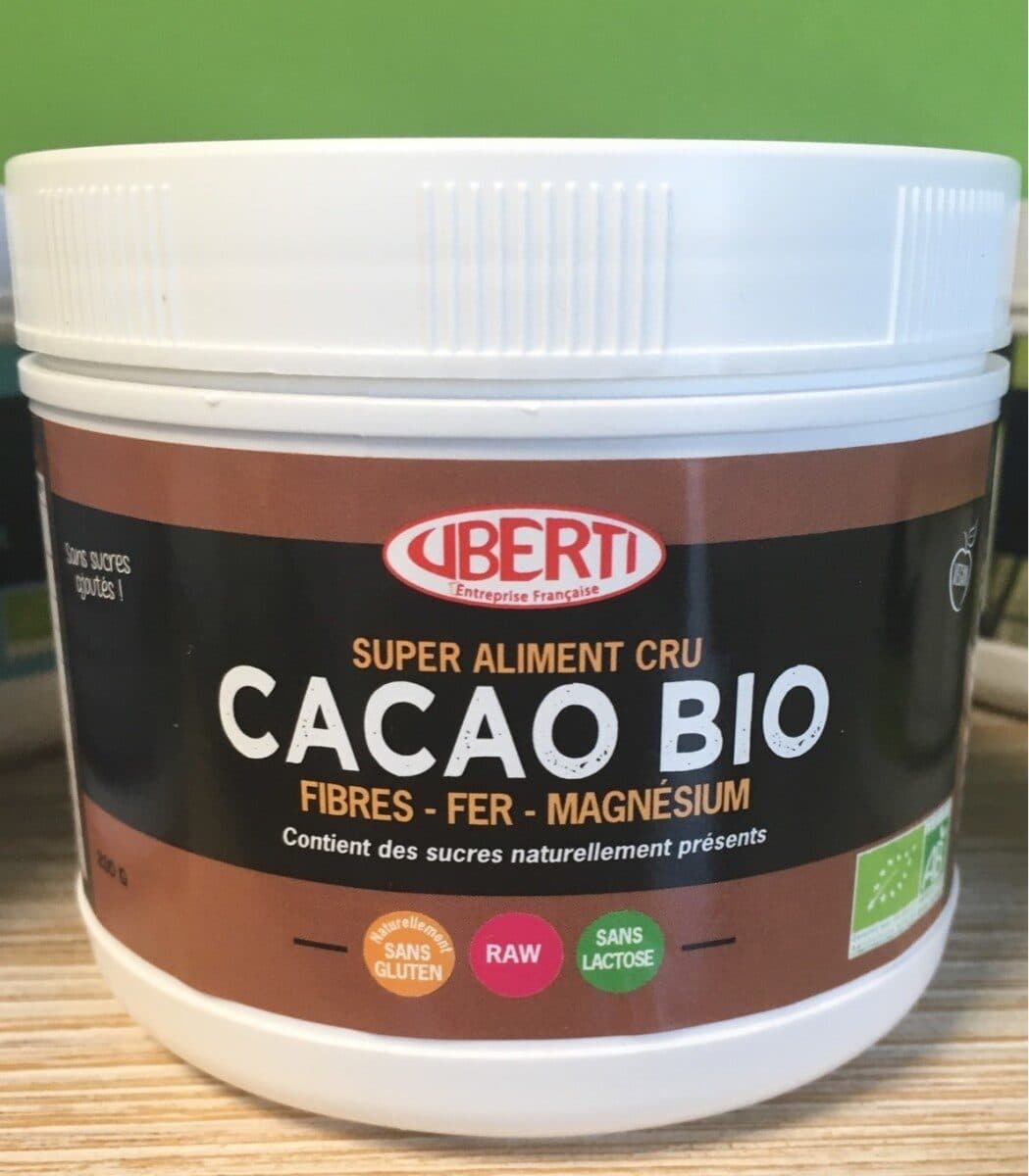 Uberti Cacao Cru En Poudre Bio - 200 G - Uberti packshot