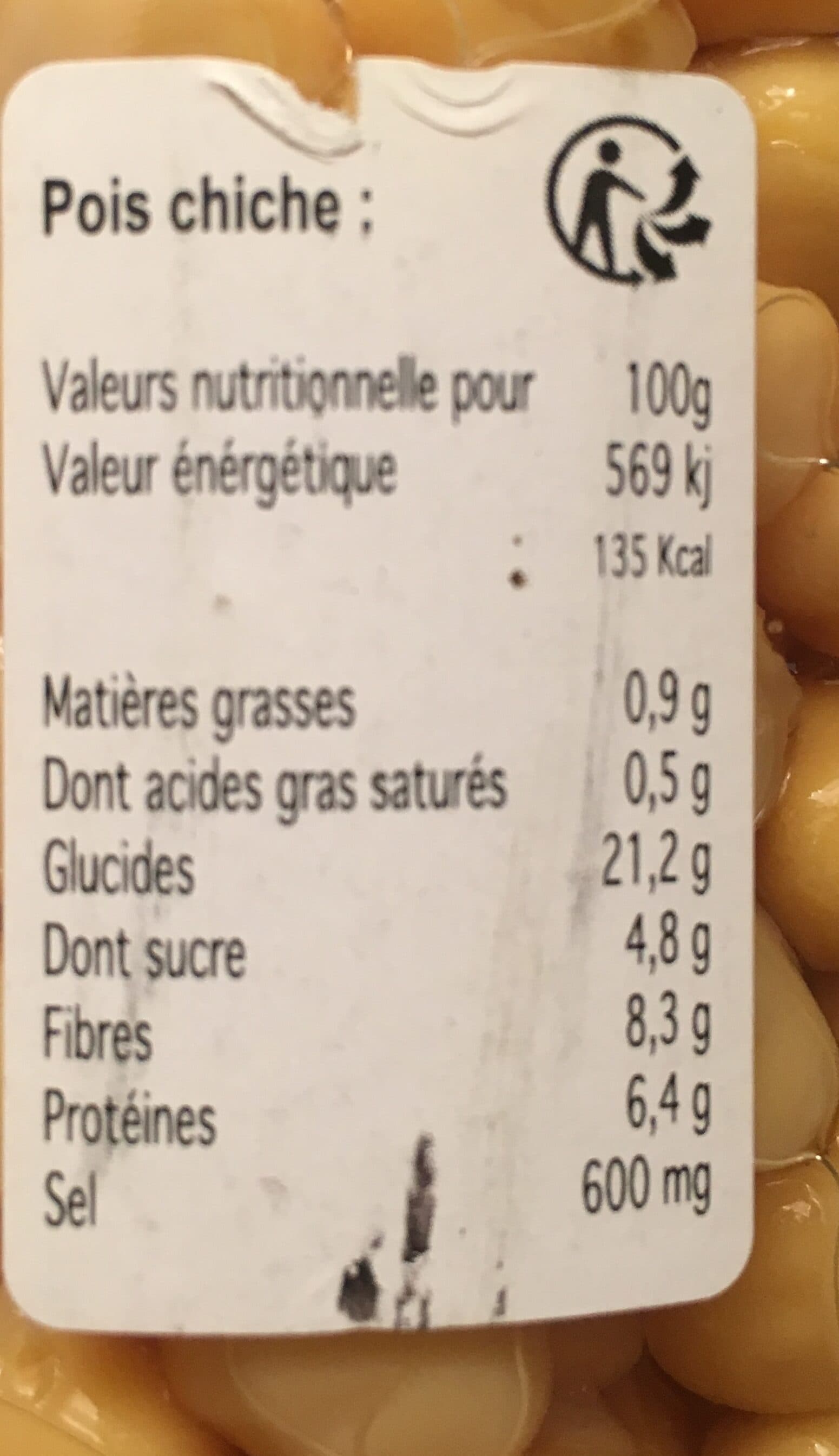 Couronne De Dijon Pois chiche packshot