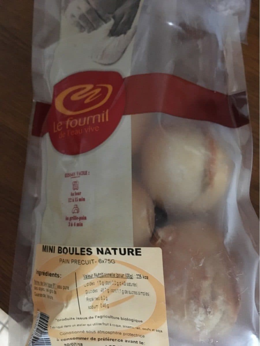 Open Food Facts 6 Boules Campagne Précuite packshot