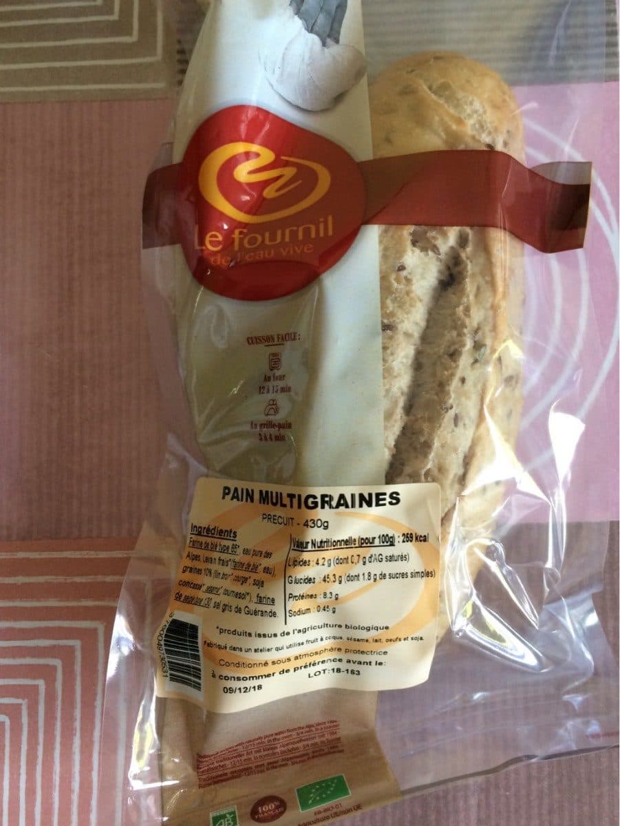 Open Food Facts Pain multigraine packshot