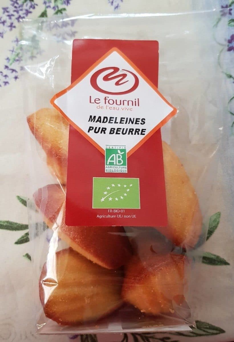 Le Fournil de l'Eau Vive Madeleines pur beurre packshot