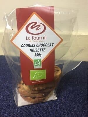 Le Fournil De L'eau Vive Cookies chocolat noisette packshot